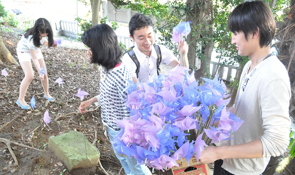 アガパンサスに見立てた風車を作成_02