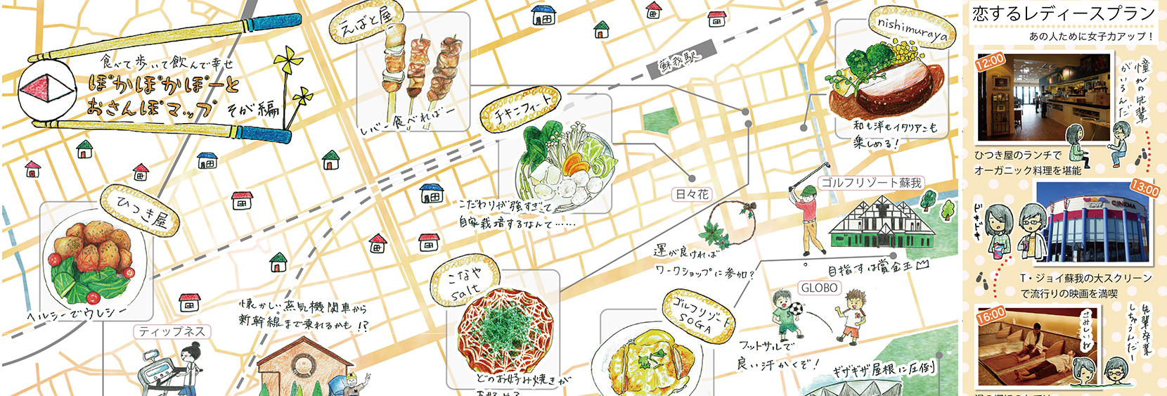 千葉みなと~蘇我地区のお散歩マップ